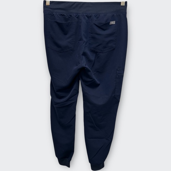 FIGS Women Scrub Pants | Zamora Jogger Navy Blue S Petite Nurse Workwear Medical - Picture 7 of 11